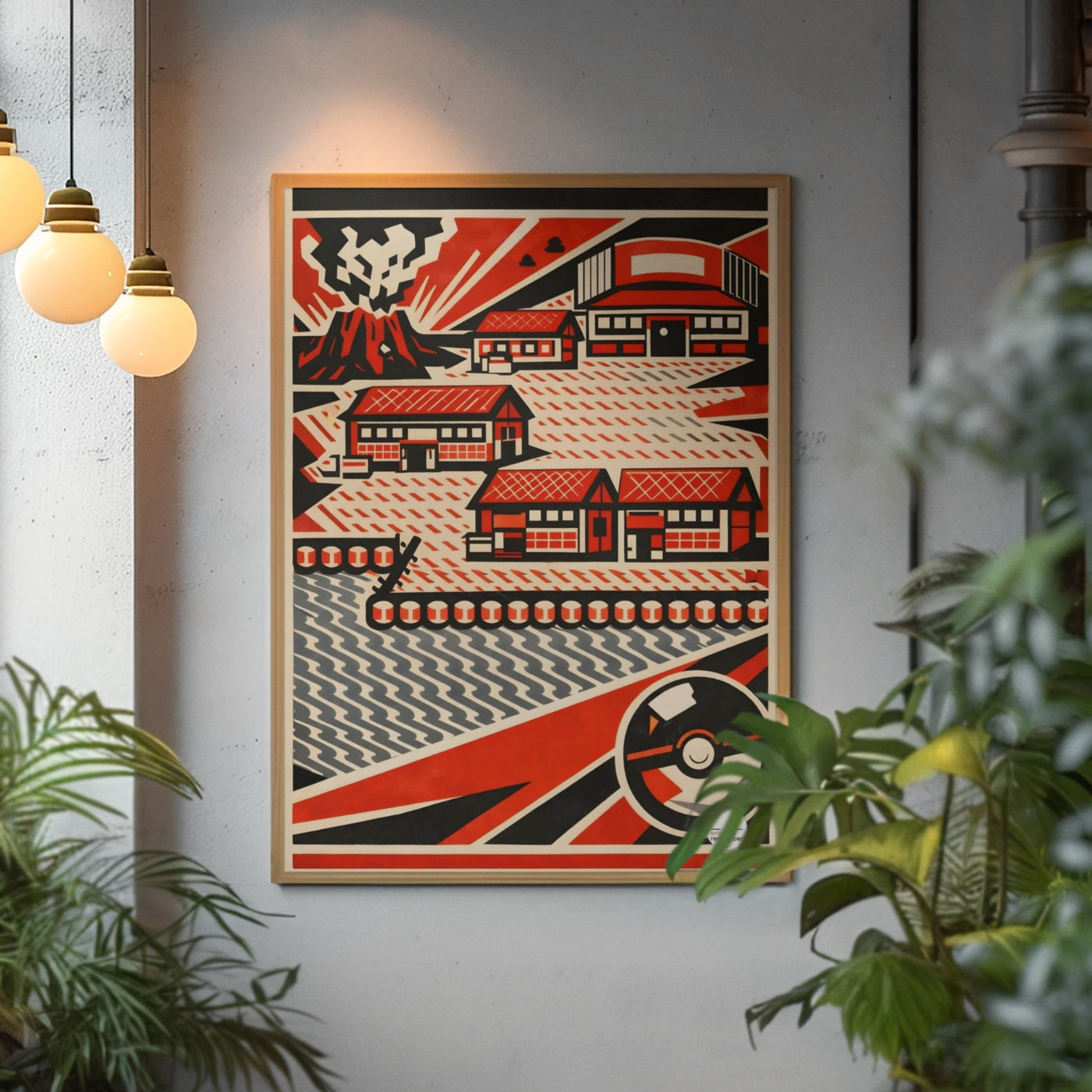 At the Edge of the World - Poster Print