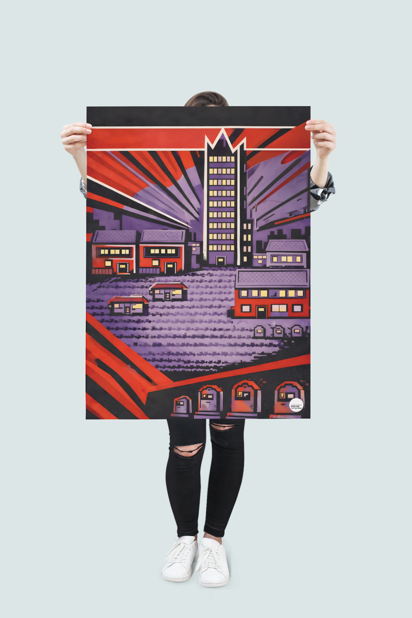 Echoes Between Worlds - Poster Print