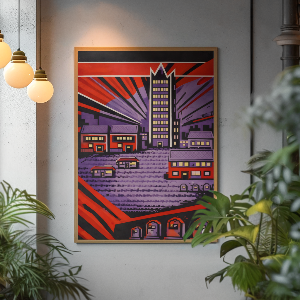 Echoes Between Worlds - Poster Print